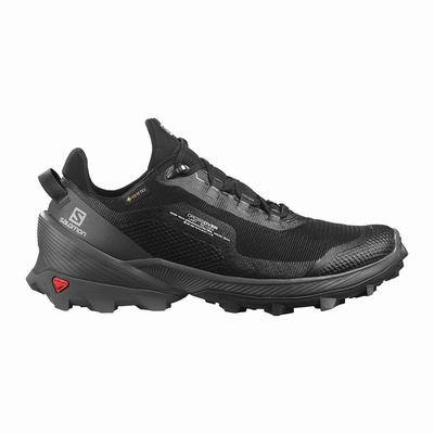 Női Salomon CROSS OVER GORE-TEX Túracipő SA5147308 Fekete